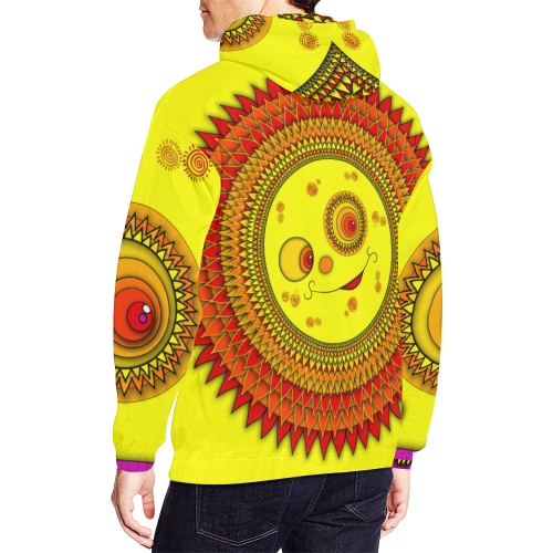 ITEM 03 _ SUN OF JUNGLEBIRDY - HOODIE All Over Print Hoodie for Men (USA Size) (Model H13)