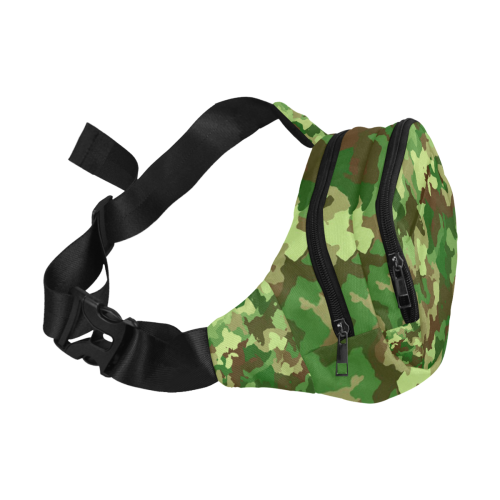 camouflage green Fanny Pack/Small (Model 1677)