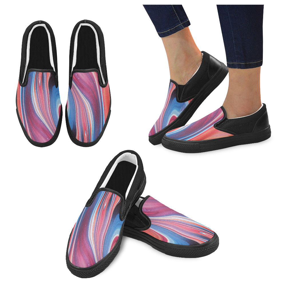 oil_b Slip-on Canvas Shoes for Men/Large Size (Model 019)