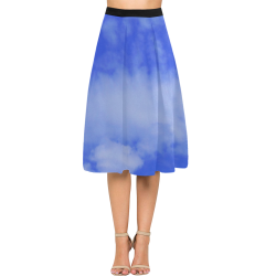 Blue Clouds Aoede Crepe Skirt (Model D16)