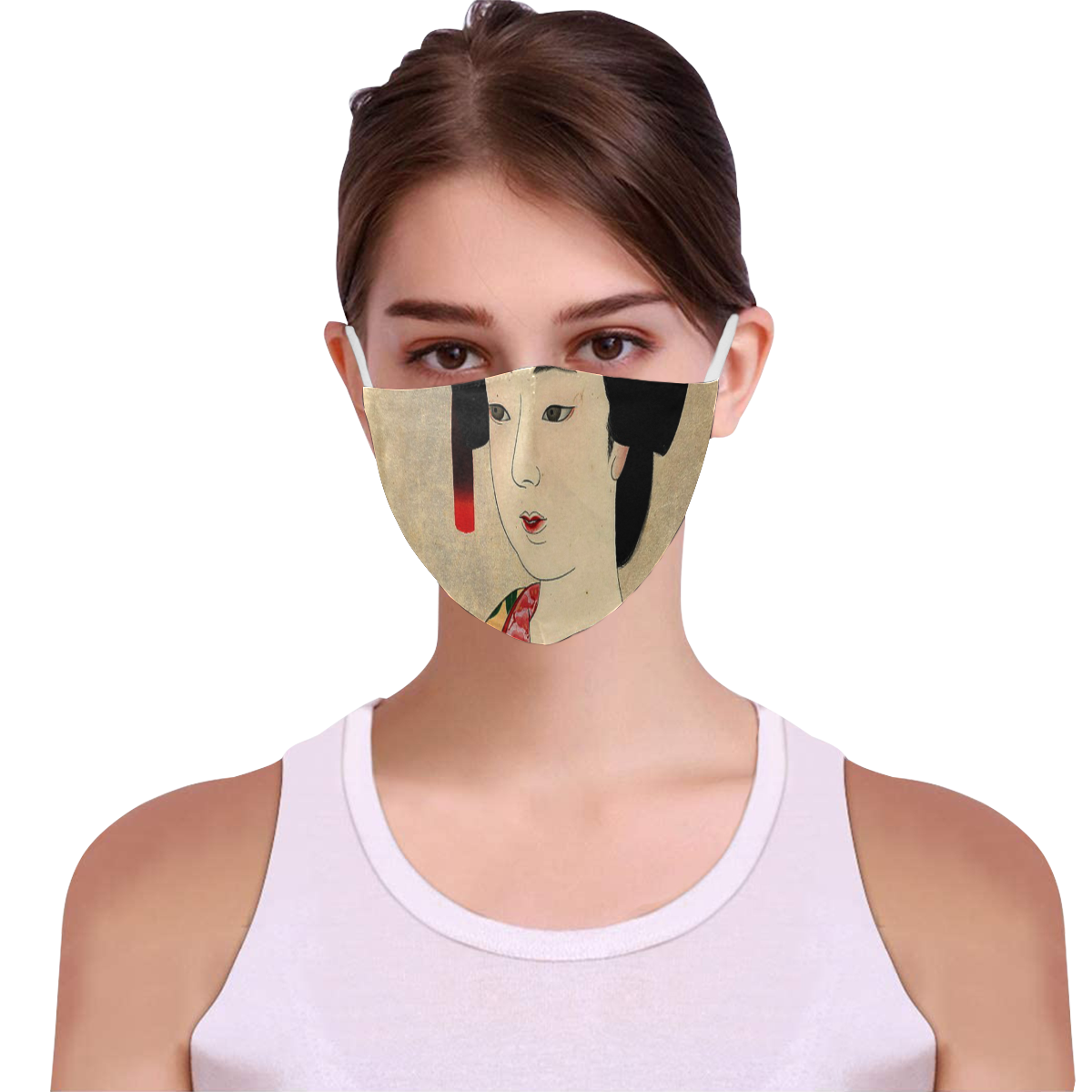 GEISHA 3D Mouth Mask with Drawstring (30 Filters Included) (Model M04) (Non-medical Products)