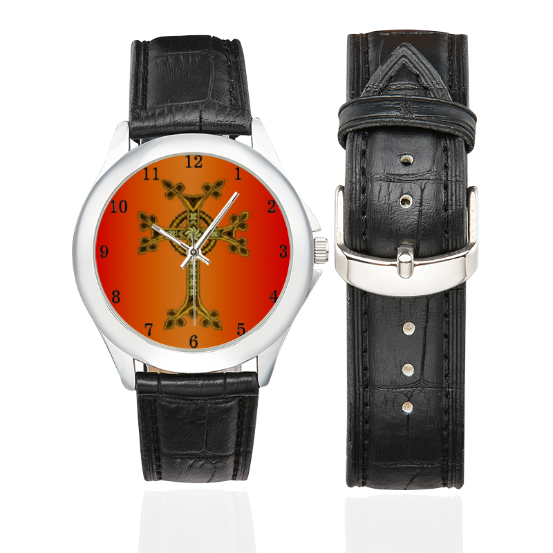 Untitled4 Women's Classic Leather Strap Watch(Model 203)