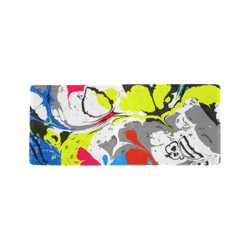 Colorful distorted shapes2 Mini Bifold Wallet (Model 1674)