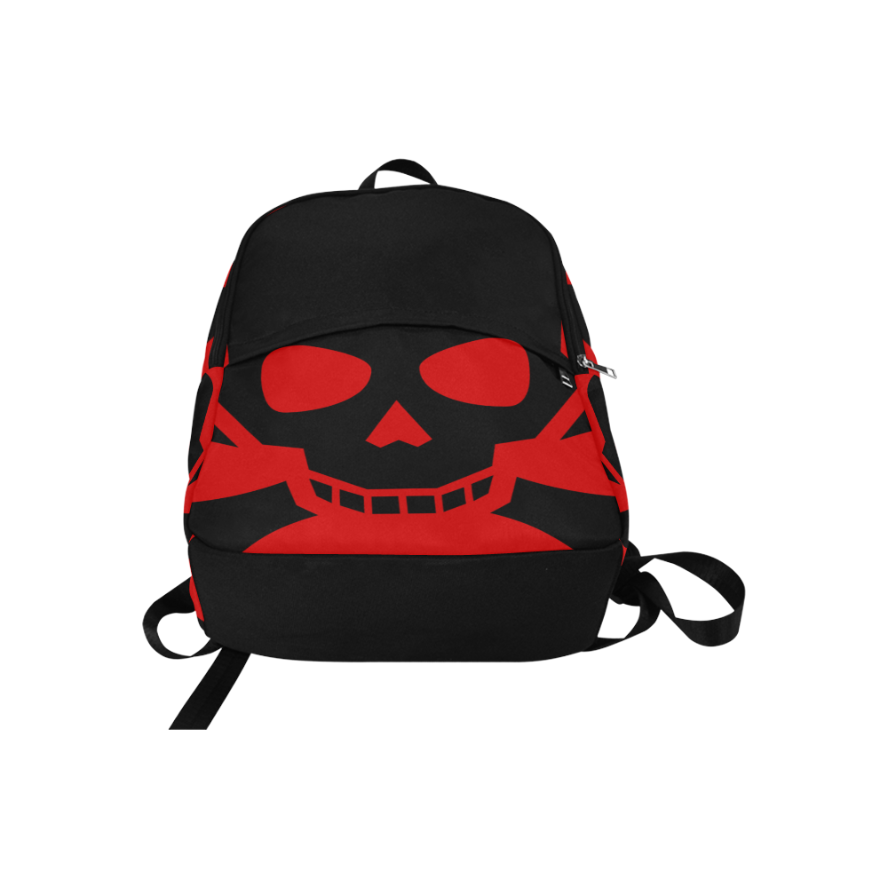 bones-1294357_1280red Fabric Backpack for Adult (Model 1659)