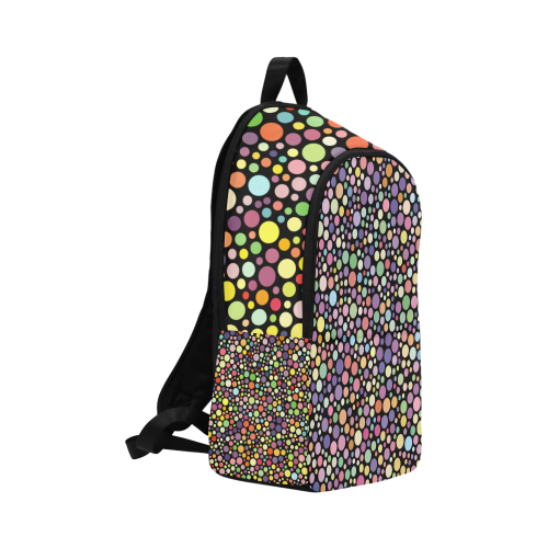 Spot pattern background Fabric Backpack for Adult (Model 1659)