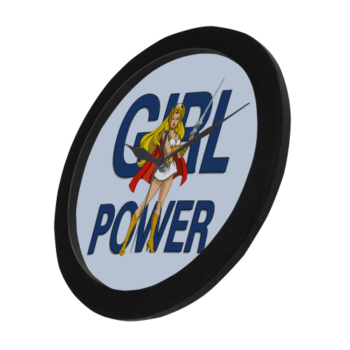 Girl Power (She-Ra) Circular Plastic Wall clock