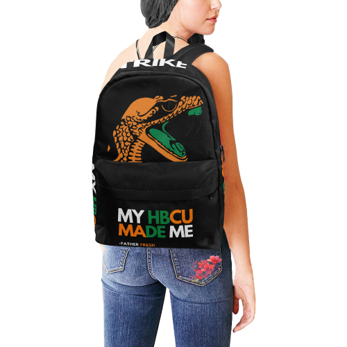 MY HBCU MADE ME Backpack Black Unisex Classic Backpack (Model 1673)