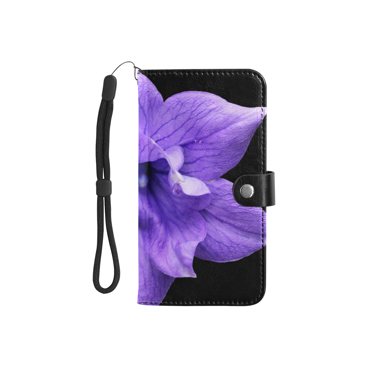 Balloon Flower Flip Leather Purse for Mobile Phone/Small (Model 1704)