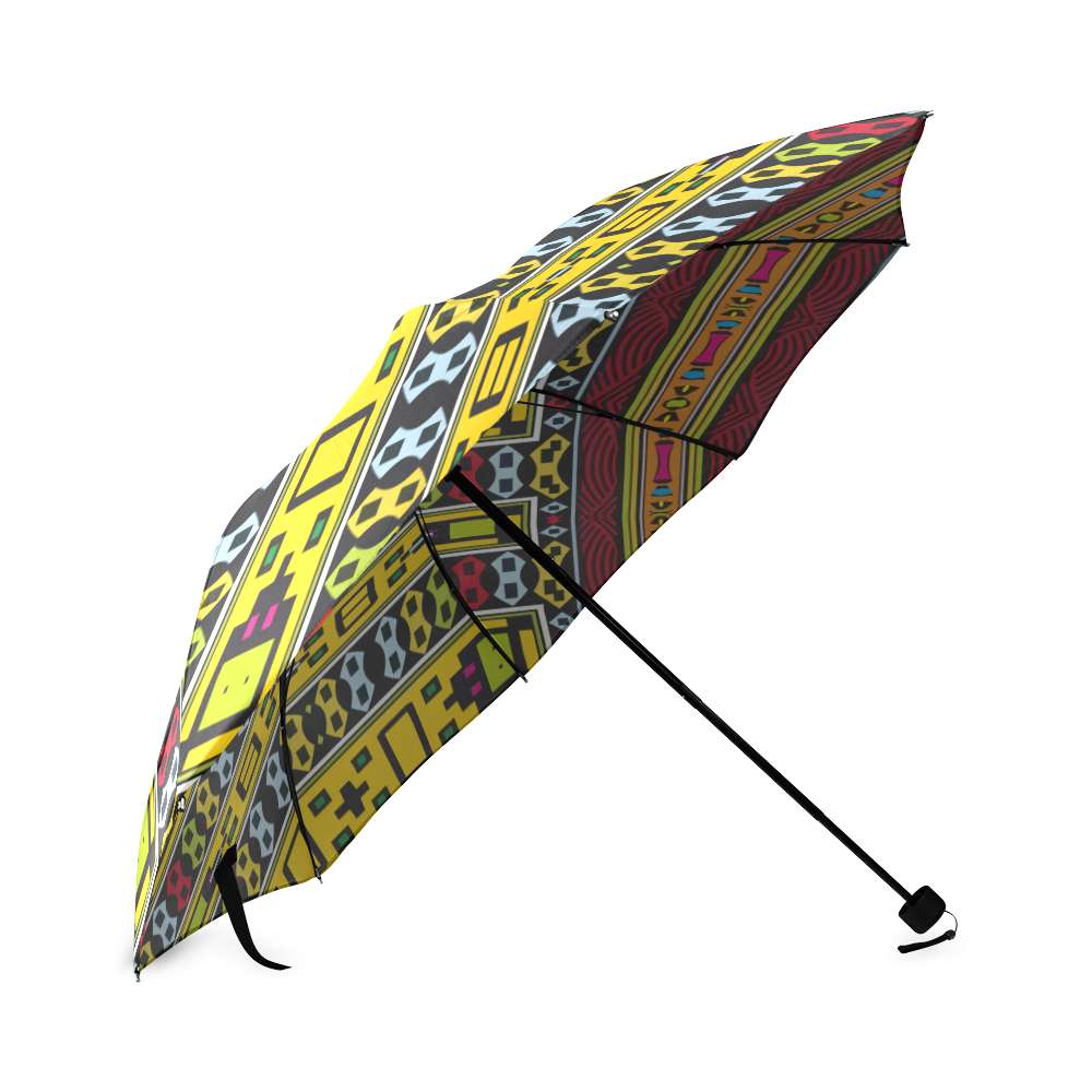 Shapes rows Foldable Umbrella (Model U01)