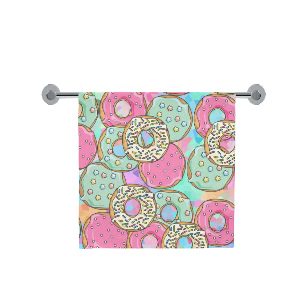 Doughnut (Donut) Pattern Bath Towel 30"x56"