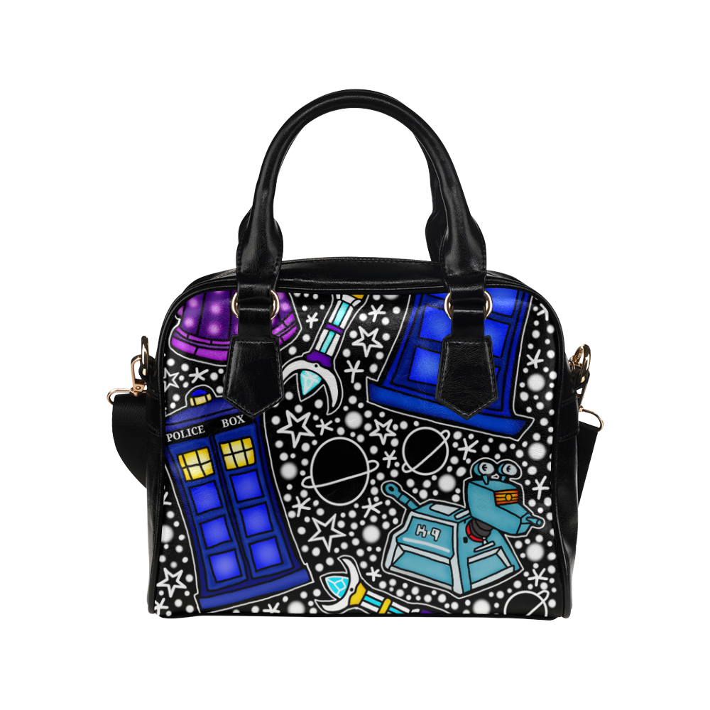 Dr Who mashup Shoulder Handbag (Model 1634)