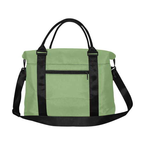 color asparagus Large Capacity Duffle Bag (Model 1715)