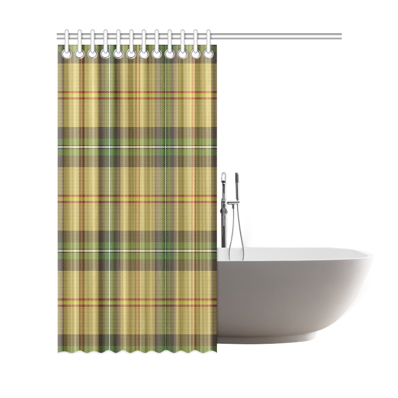 Saskatchewan tartan Shower Curtain 69"x72"