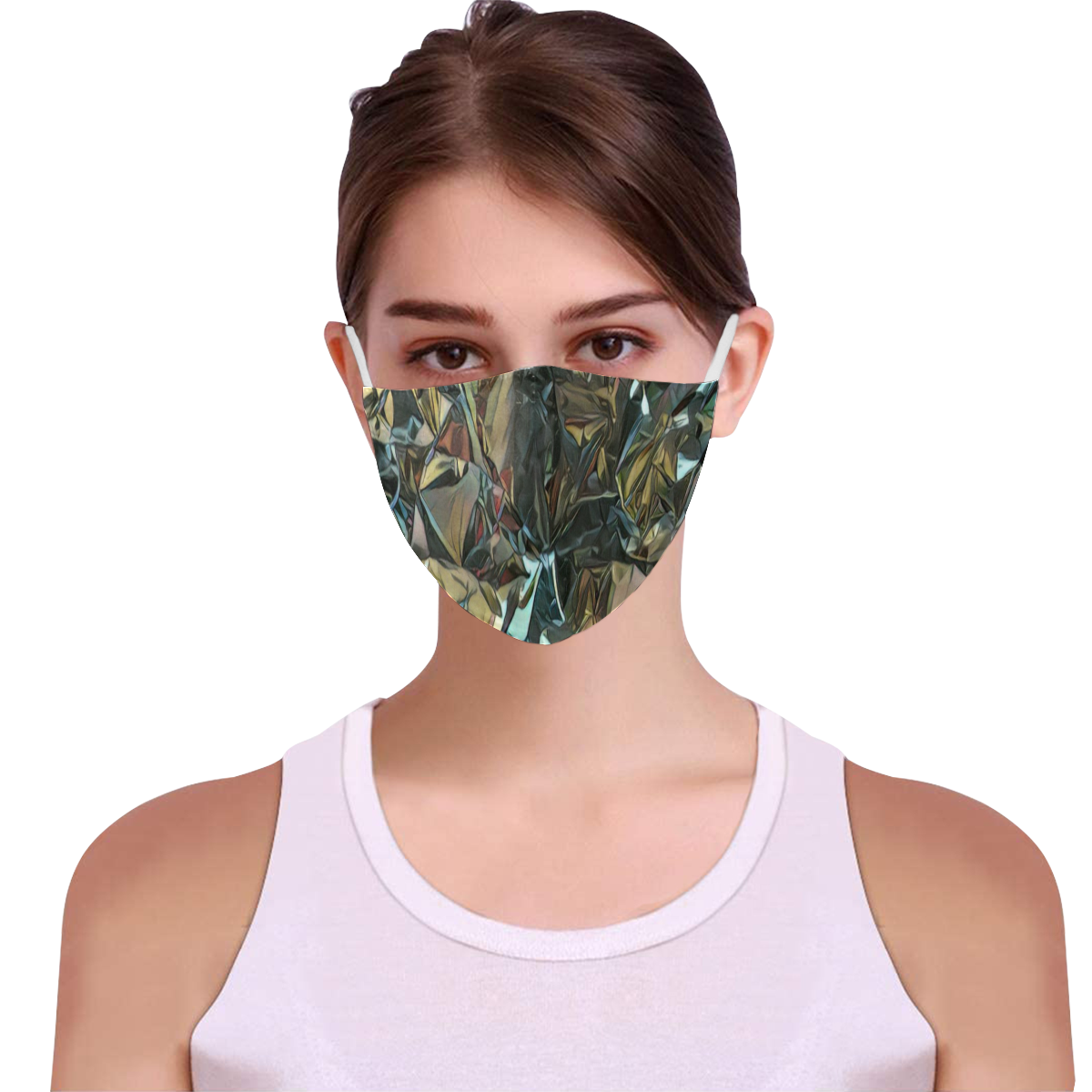 fantastic reflection 3D Mouth Mask with Drawstring (30 Filters Included) (Model M04) (Non-medical Products)