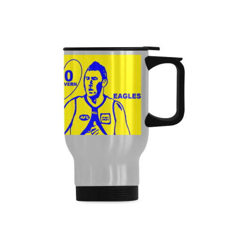 JEREMY MCGOVERN- Travel Mug (Silver) (14 Oz)