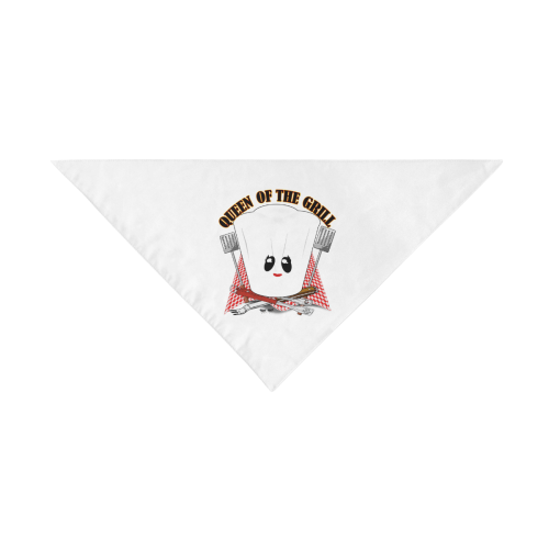 Queen of the Grill - Grill Master Pet Dog Bandana/Large Size
