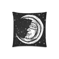 Mystic Moon Custom Zippered Pillow Case 18"x18"(Twin Sides)