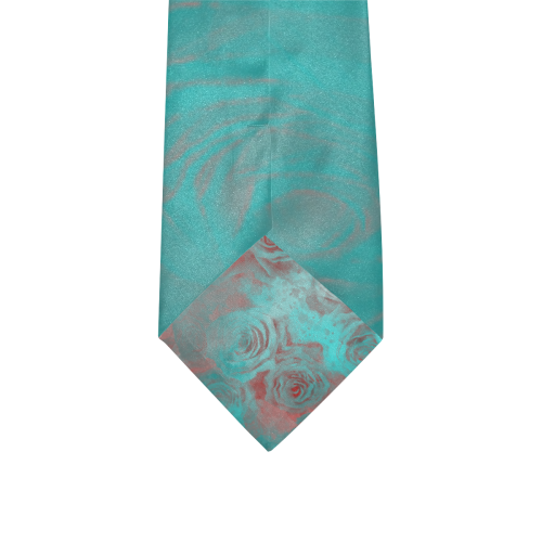 flowers #flowers #pattern Custom Peekaboo Tie with Hidden Picture