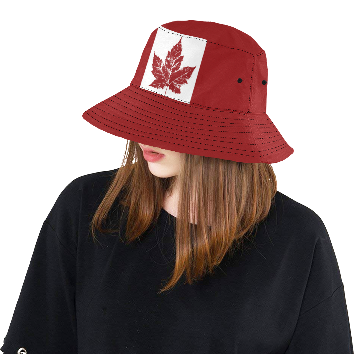 Cool Canada Bucket Hats All Over Print Bucket Hat