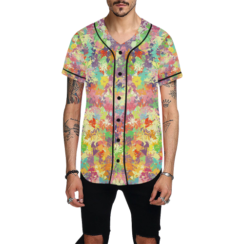 All Over Print Baseball Jersey for Men (Model T50)