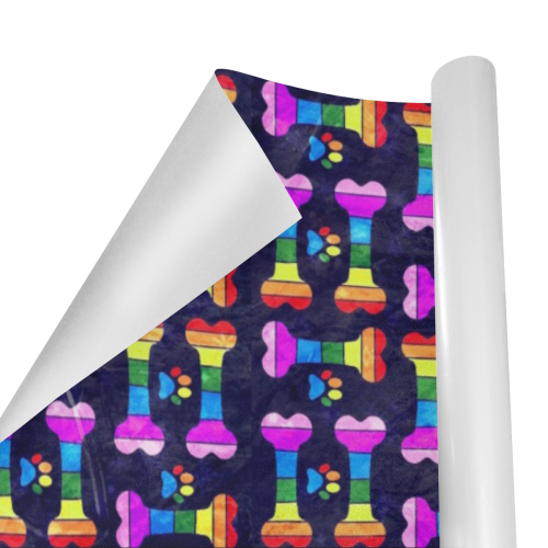 Pride Bones by Nico Bielow Gift Wrapping Paper 58"x 23" (3 Rolls)