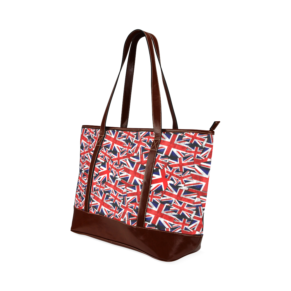 Union Jack British UK Flag Tote Handbag (Model 1642)