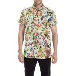 Everything Two 1 Men's All Over Print Short Sleeve Shirt (Model T53)
