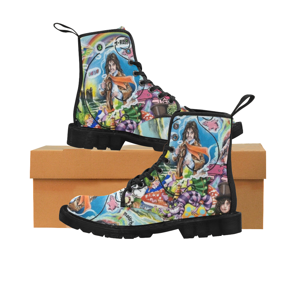 The Took Book artwork by Kirsty Sloman Martin Boots for Women (Black) (Model 1203H)