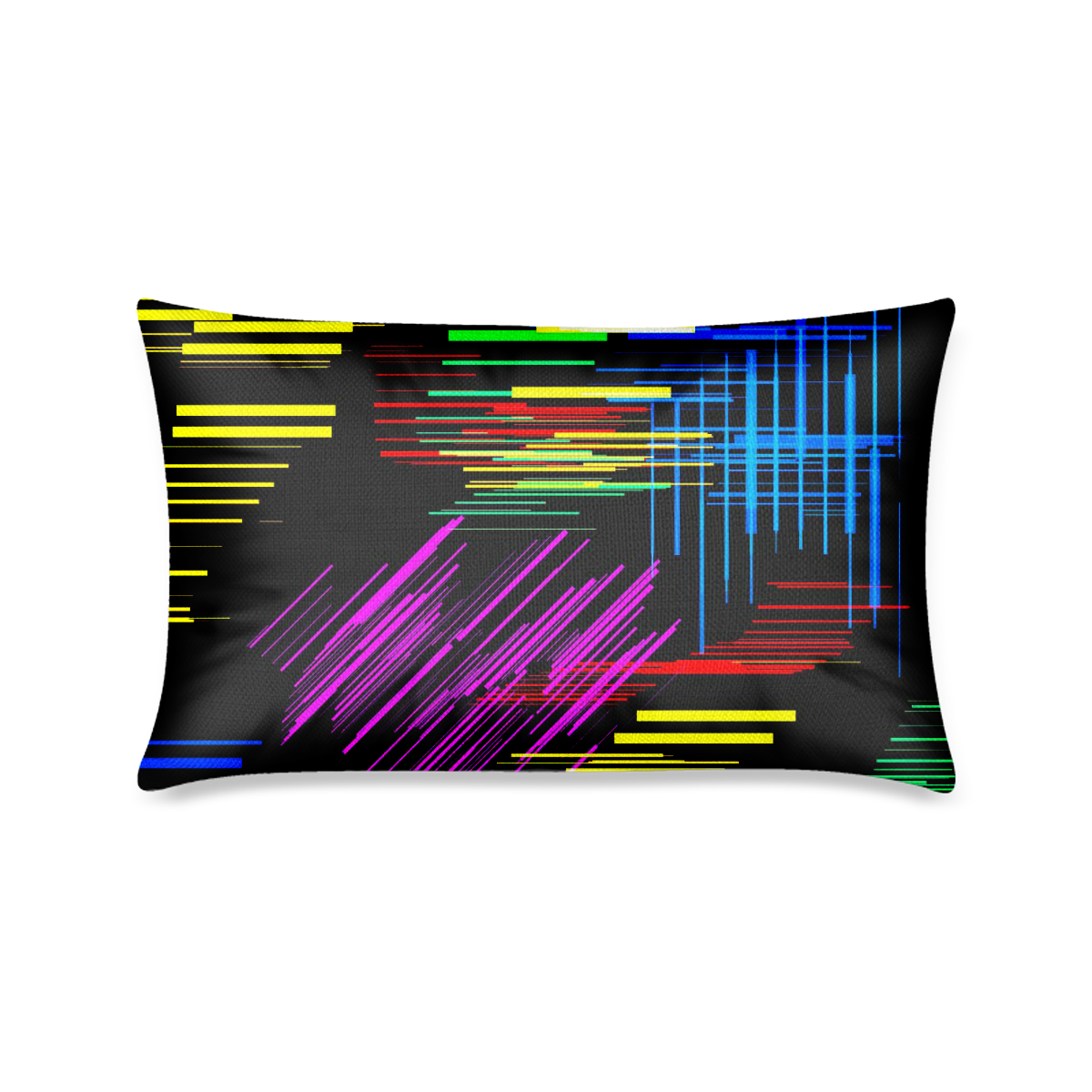 New Pattern factory 2A by JamColors Custom Zippered Pillow Case 16"x24"(One Side Printing)