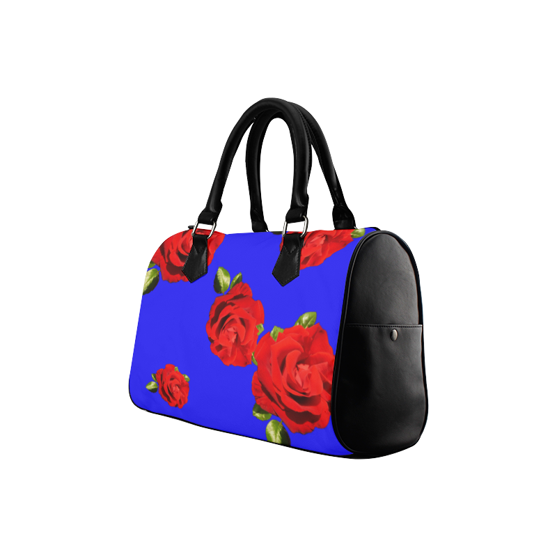 Fairlings Delight's Floral Luxury Collection- Red Rose Handbag 53086b7 Boston Handbag (Model 1621)