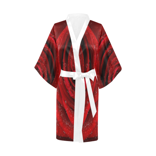 Red rosa Kimono Robe