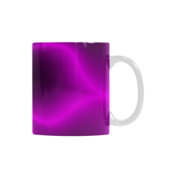 Purple Blossom White Mug(11OZ)