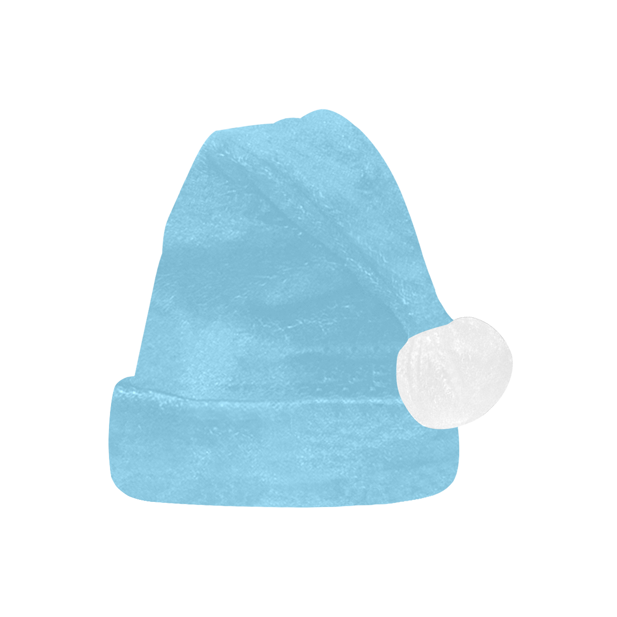 color baby blue Santa Hat