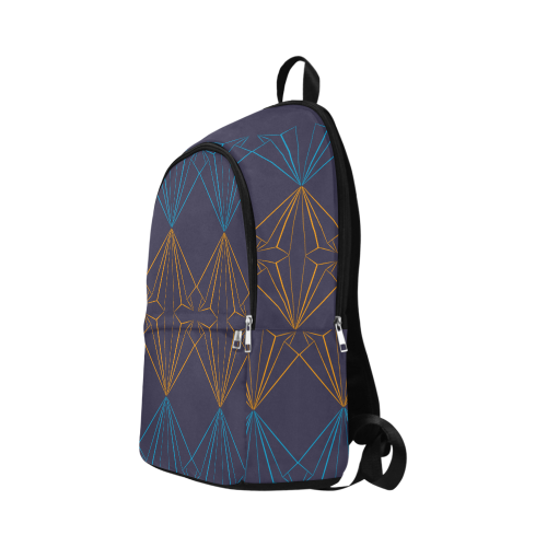 paper planes blu Fabric Backpack for Adult (Model 1659)