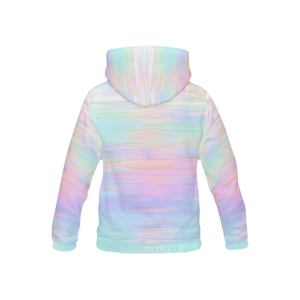 noisy gradient 1 pastel by JamColors All Over Print Hoodie for Kid (USA Size) (Model H13)