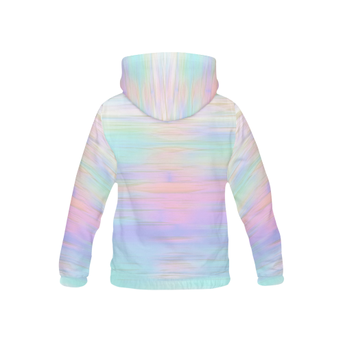 noisy gradient 1 pastel by JamColors All Over Print Hoodie for Kid (USA Size) (Model H13)