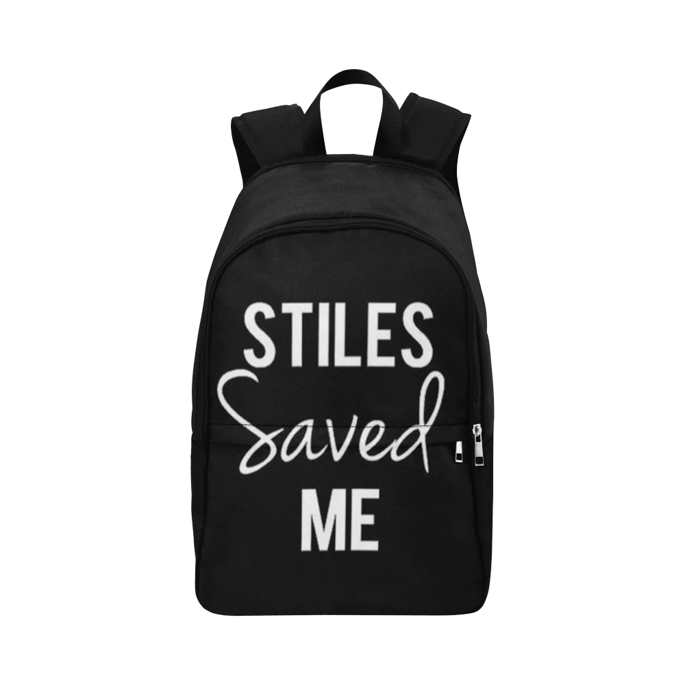 Stiles Saved Me Fabric Backpack for Adult (Model 1659)