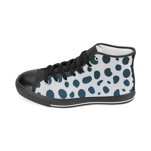 Animal Leopard skin Men’s Classic High Top Canvas Shoes (Model 017)