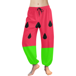 Watermelon Women's All Over Print Harem Pants (Model L18)