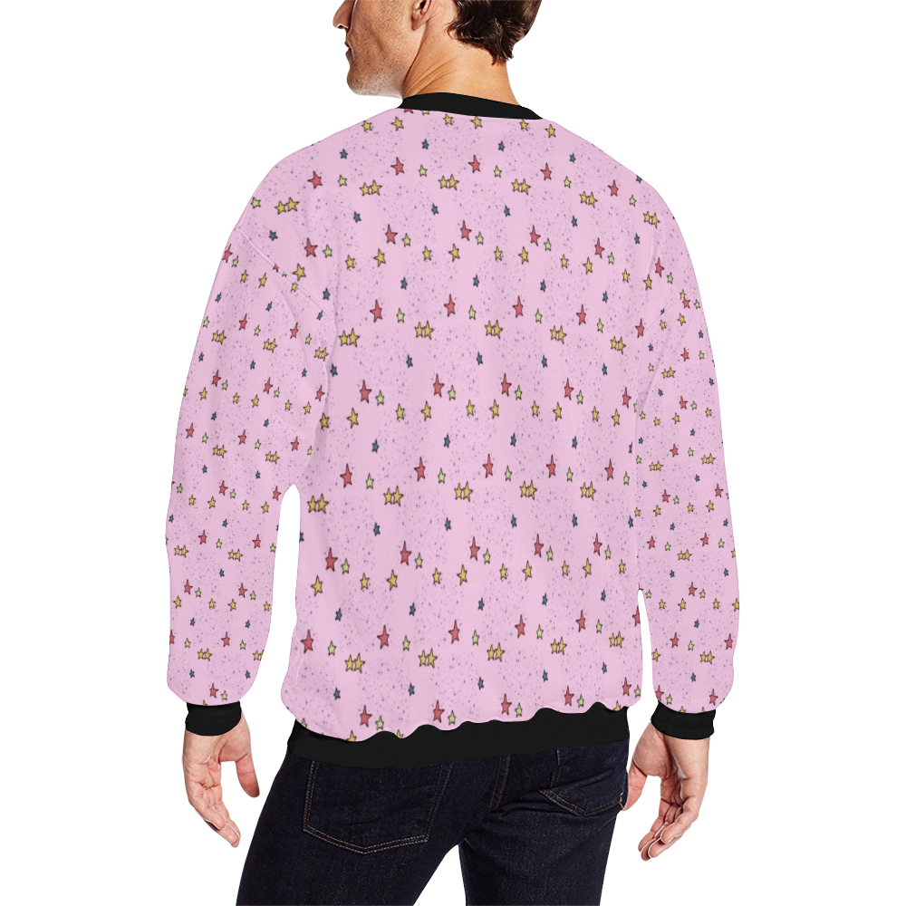 digital art pattern All Over Print Crewneck Sweatshirt for Men/Large (Model H18)