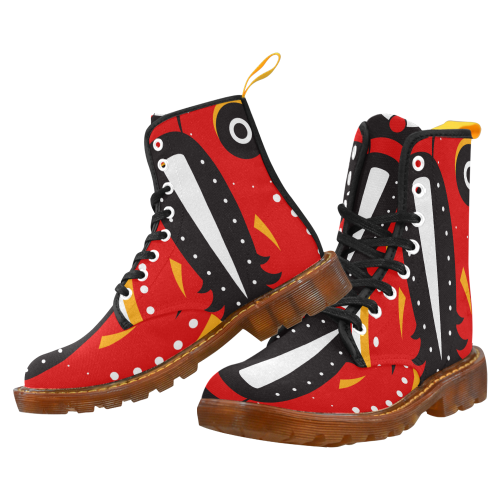 tribal ethnic Martin Boots For Men Model 1203H