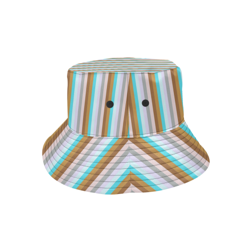 Fun Stripes 5 All Over Print Bucket Hat