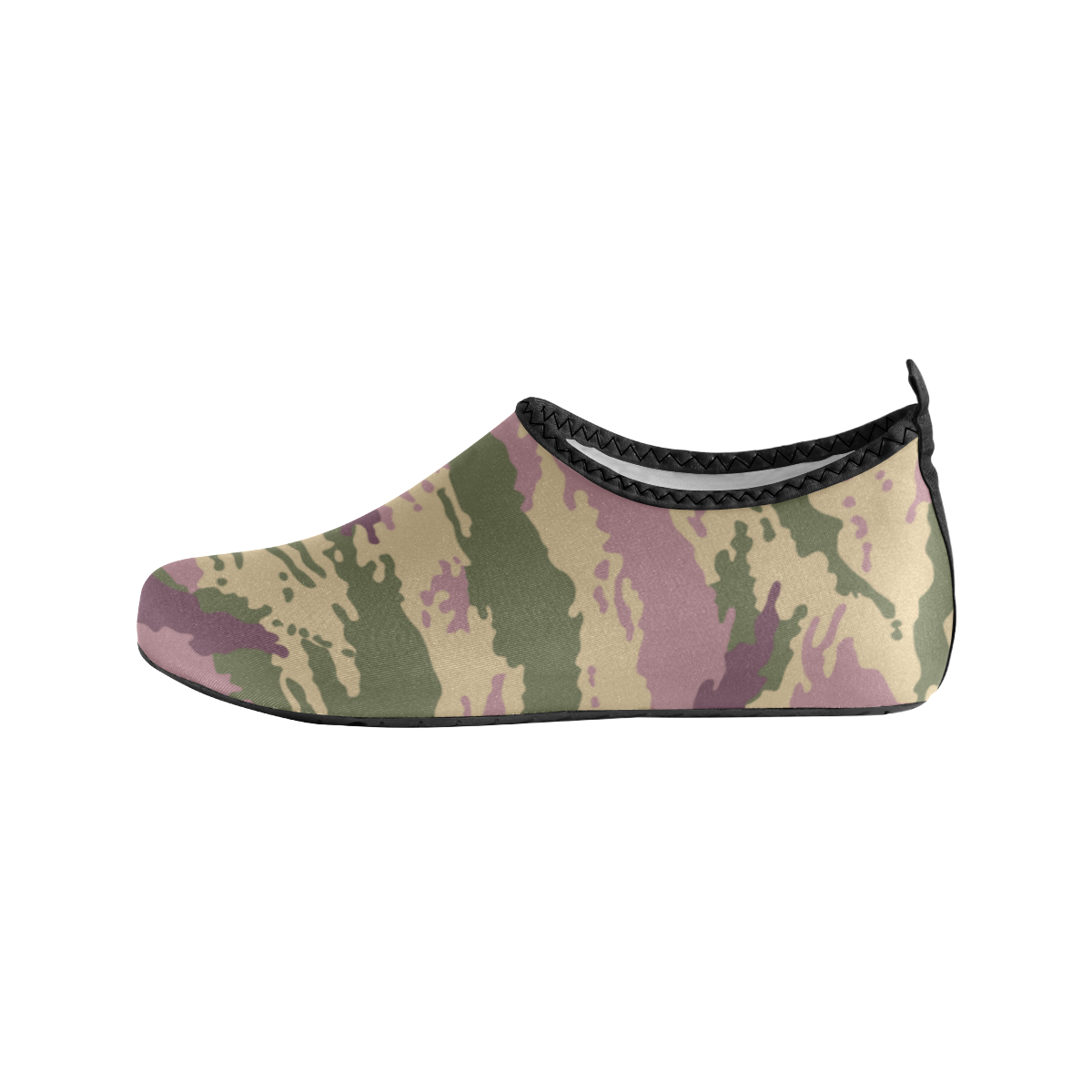 Russian kamysh PFO camouflage Men's Slip-On Water Shoes (Model 056)