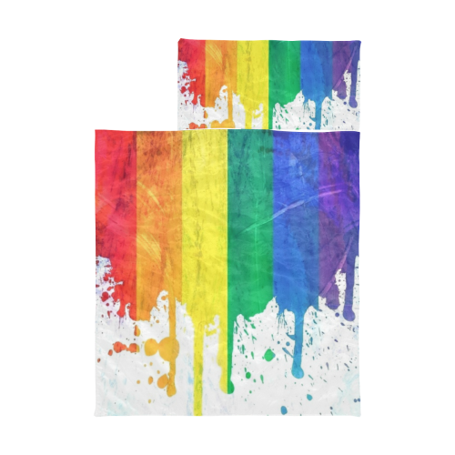 Rainbow Pop Art by Nico Bielow Kids' Sleeping Bag