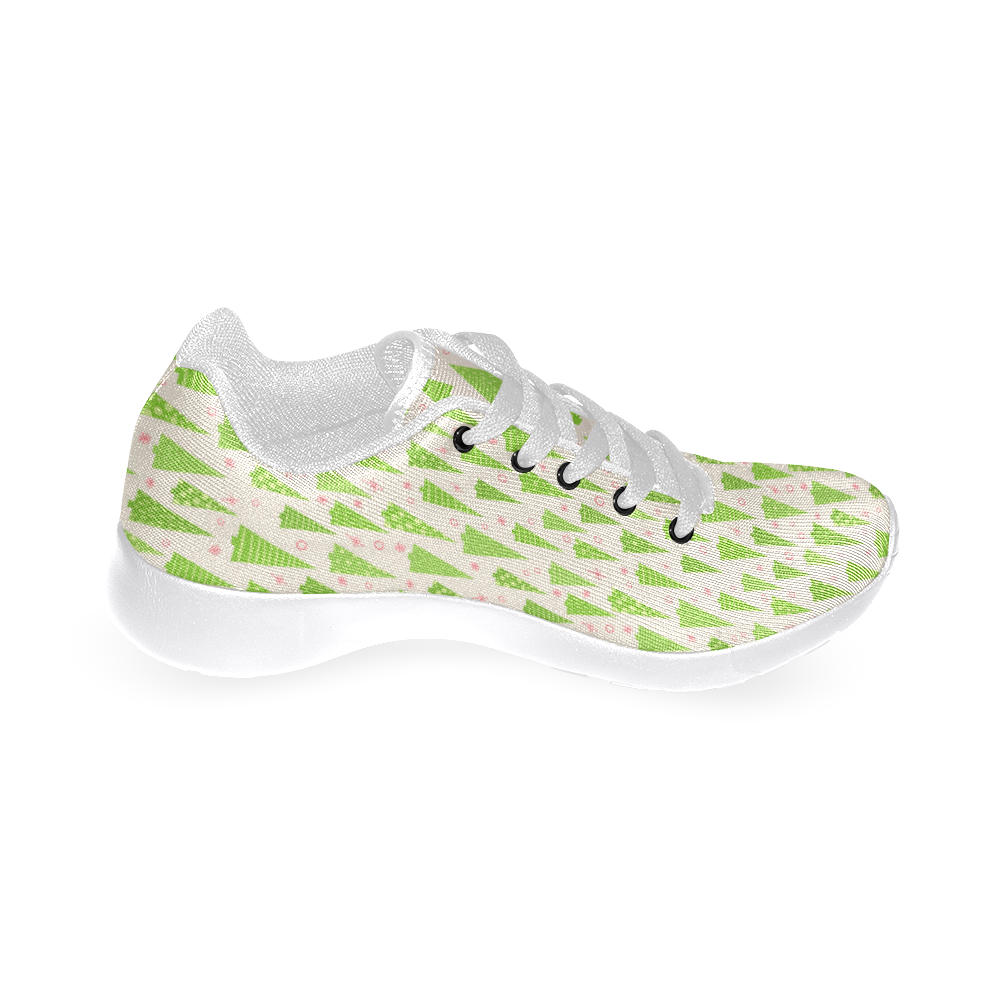 Christmas Trees Forest Women’s Running Shoes (Model 020)