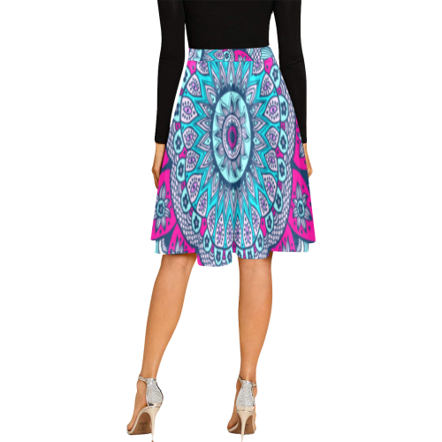 MANDALA THE UNIVERSE Melete Pleated Midi Skirt (Model D15)