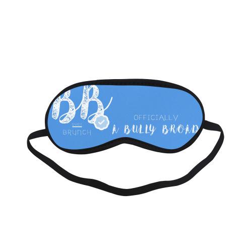 Bully Broad Mask Blue Sleeping Mask