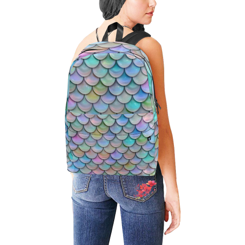 mermaid tail Unisex Classic Backpack (Model 1673)