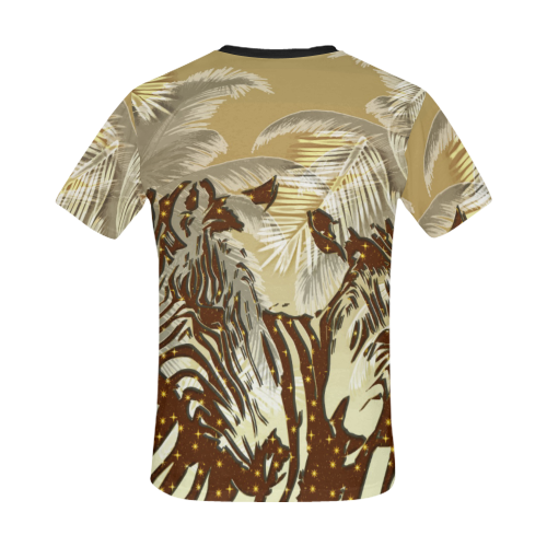 African night All Over Print T-Shirt for Men/Large Size (USA Size) Model T40)