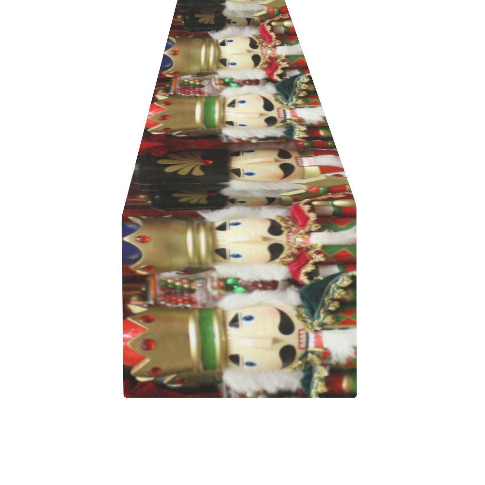 Christmas Nut Cracker Soldiers Table Runner 14x72 inch